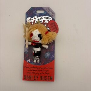Watchover Voodoo Harley Queen String Doll Keychain Mascot Ref 212 New on Card